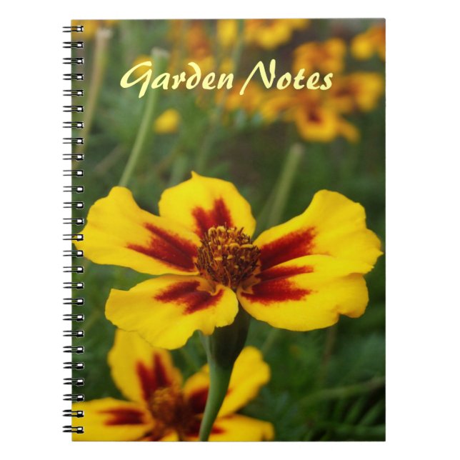 Garden-Blume-Notebook Notizblock (Vorderseite)