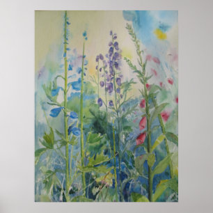 Garden Blume Poster
