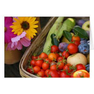 Garden Bounty Blank Card