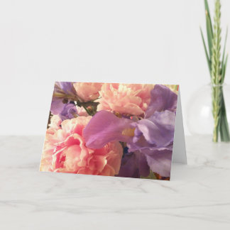 Garden Bouquet Grußkarte Karte