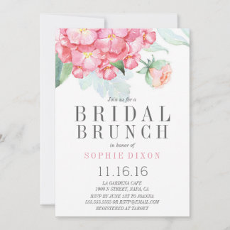 Garden Bridal Brunch Party Einladung