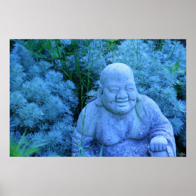 Garden Buddha Poster (Vorne)