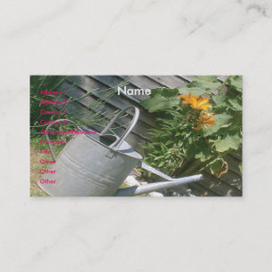 Garden Business Card Visitenkarte