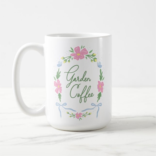 Garden Coffee Tasse (Links)