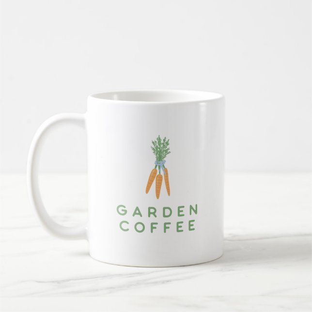 Garden Coffee Tasse mit Karotten (Links)