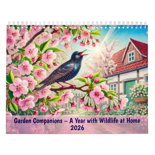 Garden Companions – A Year with Wildlife at Home 2 Kalender (Titelbild)