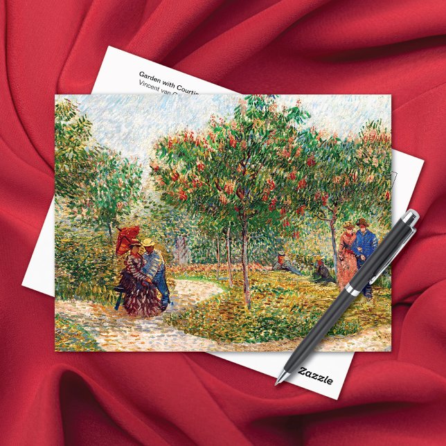 Garden Courples Vincent van Gogh Postkarte (Von Creator hochgeladen)