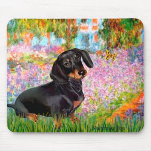 Garden - Dacshund (BT16) Mousepad