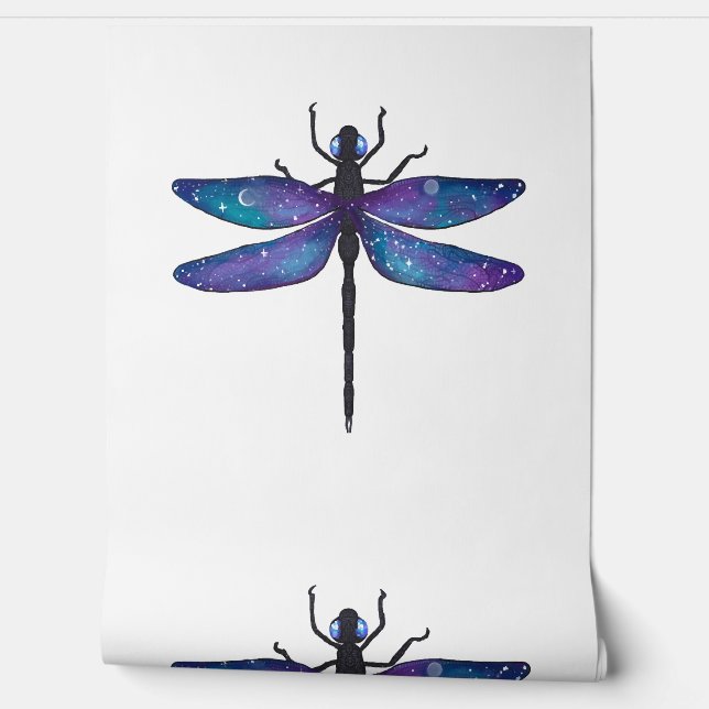 Garden Dragonfly Print Tapete (Abrollen)