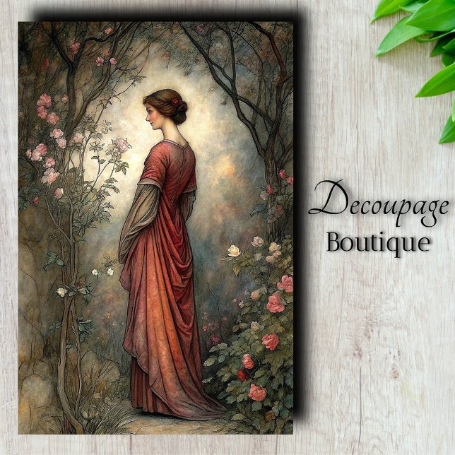 Garden Dreams Seidenpapier (Garden Dreams Decoupage Tissue Paper)