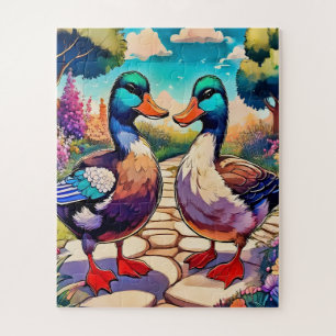 Garden Ducks Puzzle