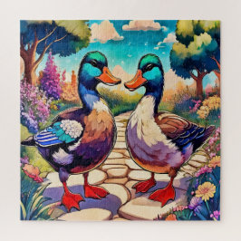 Garden Ducks Puzzle
