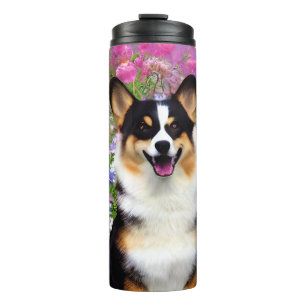 Garden Dweller Corgi Thermosbecher