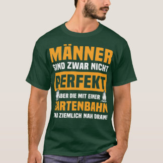 Garden Eisenbahn Gärten Bahnhofsgarten Bahnhöfe 15 T-Shirt