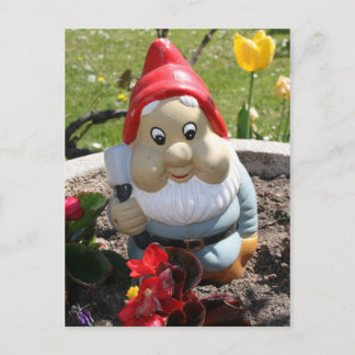 Garden Elf Postkarte