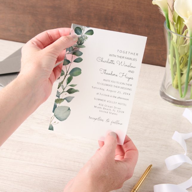 Garden Eukalyptus & Greenerity Wedding (Handgehalten)