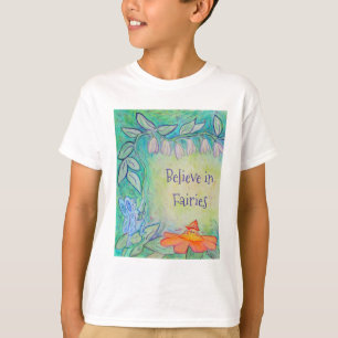 Garden Fairies Blume Kunst, Dichtung und Musik Shi T-Shirt