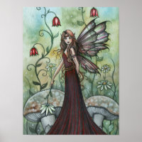 Garden Fairy Poster Print by Molly Harrison