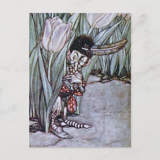 Garden Fairy Postkarte (Vorderseite)