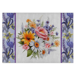 Garden Floral Cutting Board Schneidebrett