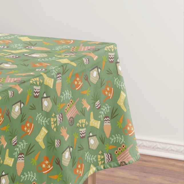 Garden Floral Green Tischdecke (Beispiel)
