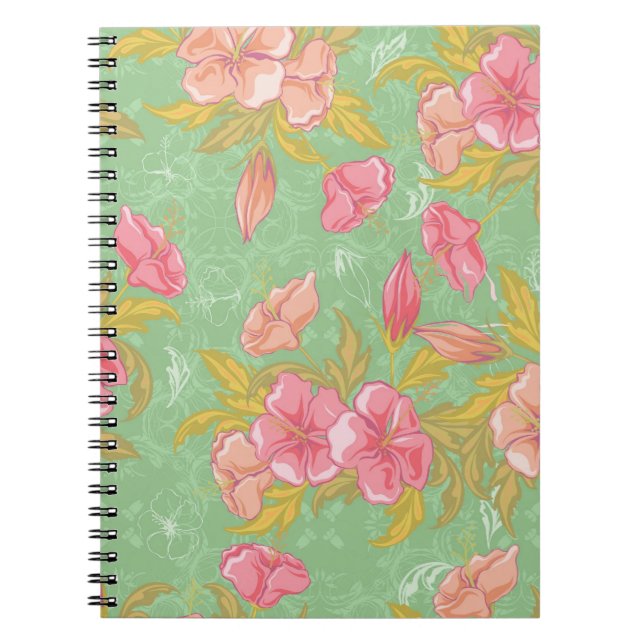 Garden Floral Notebook Notizblock (Vorderseite)