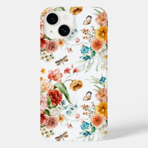 Garden Floral Pattern Case-Mate iPhone 14 Hülle
