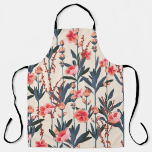 Garden Florals: Tropical Botanical Vintag Schürze