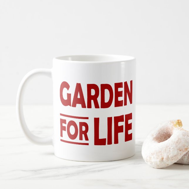Garden For Life Kaffeetasse (Mit Donut)