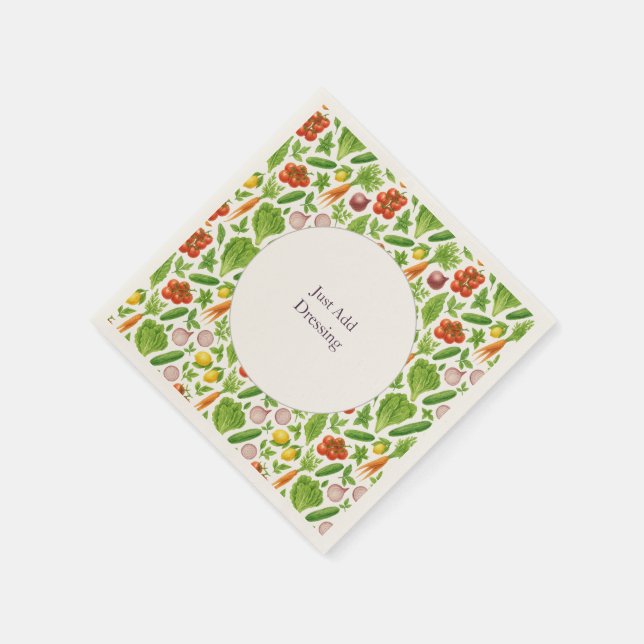 Garden-Fresh Summer Pink  Serviette (Ecke)