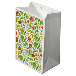 Garden-Fresh Veggies Gift Bag — Medium | Ivory Mittlere Geschenktüte