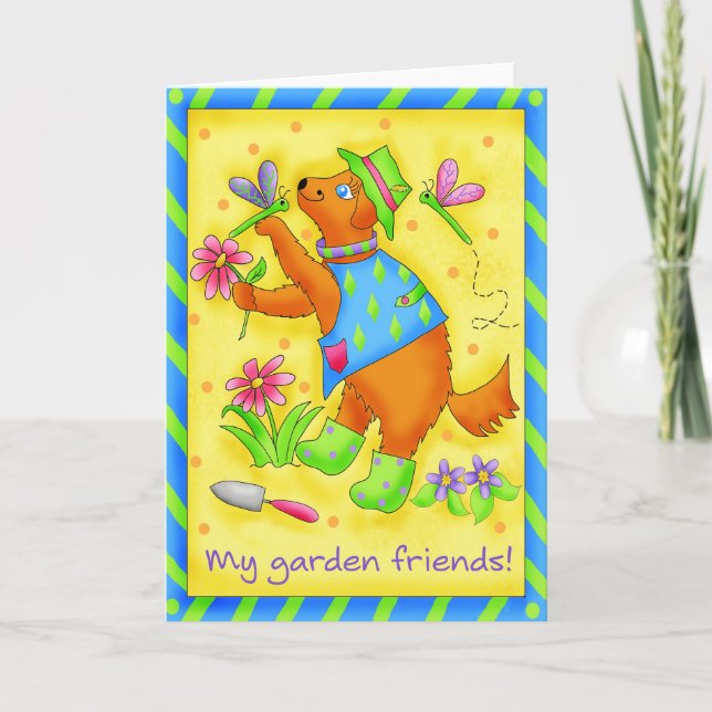 Garden Friends Card Karte (Vorderseite)