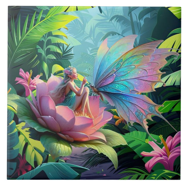 Garden Friends Fliese (Vorderseite)