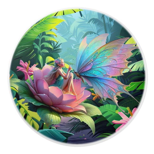 Garden Friends Keramikknauf (Vorderseite)