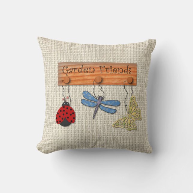 Garden Friends Pillow Kissen (Vorderseite)