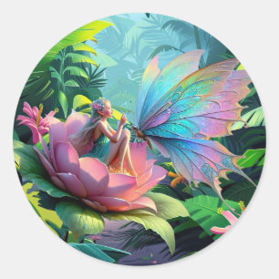 Garden Friends Runder Aufkleber