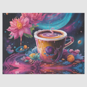 Garden Galaxy Kaffee Seidenpapier