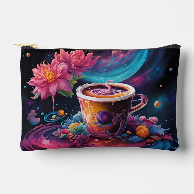 Garden Galaxy Kaffee Zubehörtasche (Vorderseite)