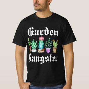 Garden Gangster Cactus Succulent Pflanze Mama Gift T-Shirt
