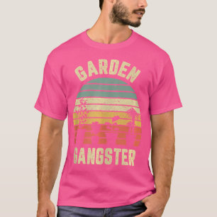 Garden Gangster-Shirt Retro Vintage-Geschenk Lusti T-Shirt