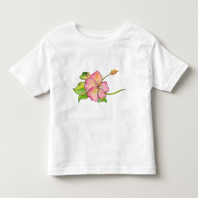 Garden Gecko Kleinkind T-shirt (Vorderseite)