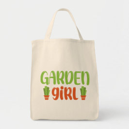 Garden Girl Tragetasche