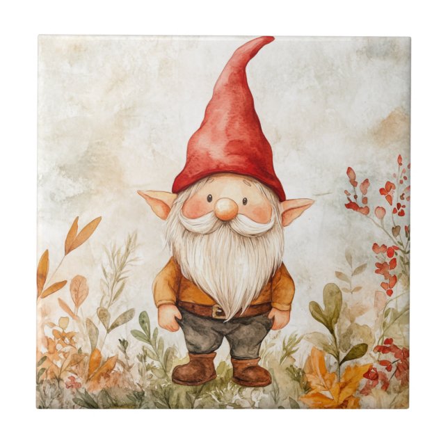Garden Gnome Fliese (Vorderseite)