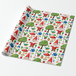 Garden Gnomes Geschenkpapier