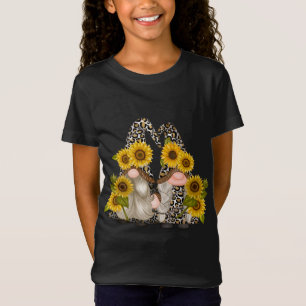 Garden Gnomes mit Sonnenblumen Vergnügungspark Spa T-Shirt