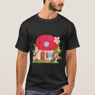 Garden Gnomes und Mushroom House T-Shirt