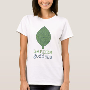 Garden Goddess Paisley Ladys Baby Doll T - Shirt