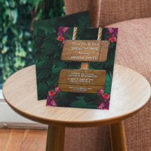 Garden Green Fern Blätter & florales Brautparty