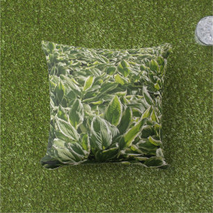 Garden Green Leaf Niedlich Vatertag Pflanze Vater  Kissen