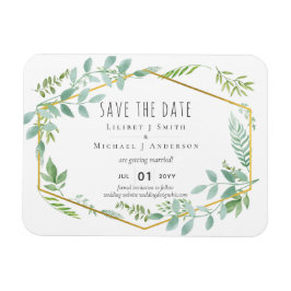 Garden Greenerity Wedding Magnet
